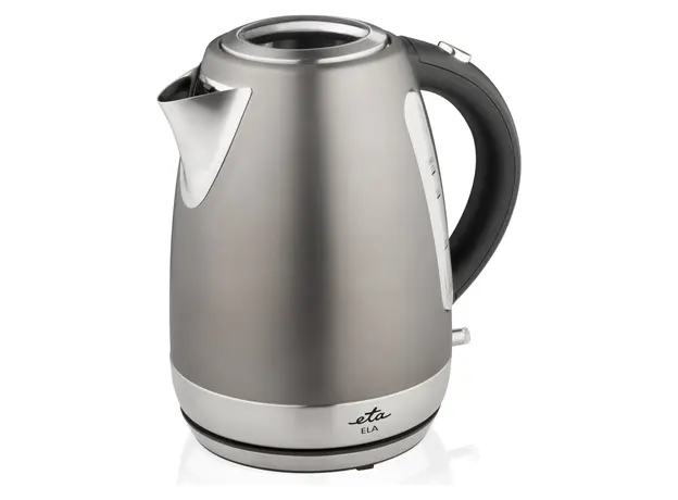 Electric Kettle ETA859890040 Ela, 1.7 L, 2100W, Stainless Steel, STRIX, Grey, 2 image