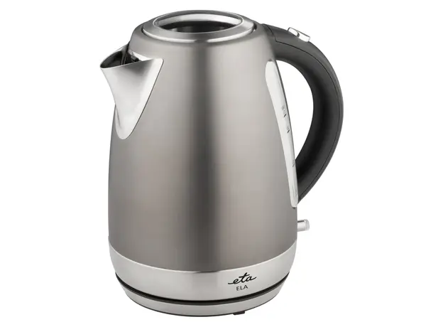 Electric Kettle ETA859890040 Ela, 1.7 L, 2100W, Stainless Steel, STRIX, Grey