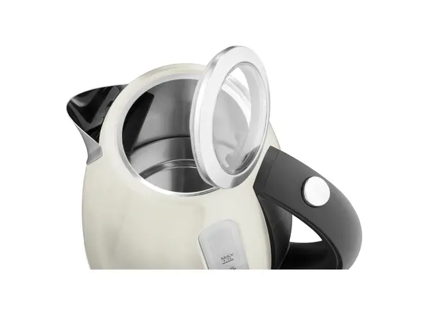 Electric Kettle ETA859890070 Ela, 1.7 L, 2100W, Stainless Steel, STRIX, Beige, 2 image