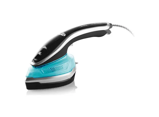 Handheld Garment Steamer ETA 127090000 Lara, 1200W, 50 g/min, 150 ml, Ceramic Soleplate, Black, 3 image