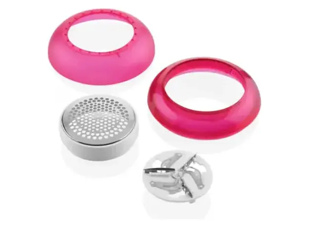 Lint Remover ETA 326090000 Linty II, 3 Blades, 8800 rpm, 2xAA, White/Pink, 4 image