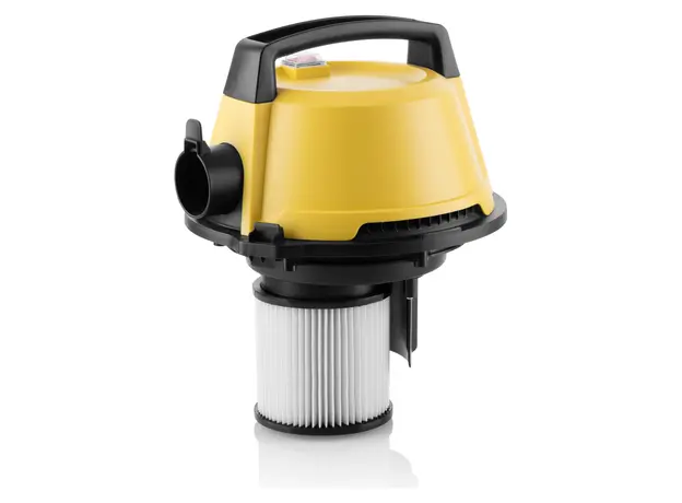 Vacuum Cleaner ETA Barello Profi 622290000, 1400W, Wet/Dry, 17 L, Stainless Steel, Yellow/Silver, 3 image