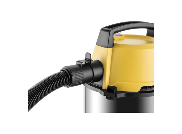 Vacuum Cleaner ETA Barello Profi 622290000, 1400W, Wet/Dry, 17 L, Stainless Steel, Yellow/Silver, 5 image
