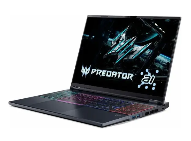 Notebook ACER Predator Helios Neo 16 AI / PHN16-73 / 16" / 2560 x 1600 / 240Hz DCI-P3 100% DDS / Intel® Core™ Ultra 9 processor 275HX / NVIDIA® GeForce RTX™ 5070 Ti -12G-GDDR7, 2 image