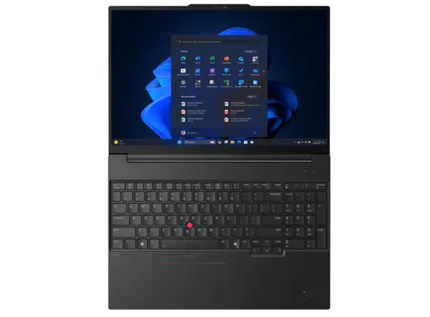 Notebook Lenovo 21Y4004MGX ThinkPad E16 Gen 4, 16", Ryzen AI 5-330, 16GB, 512GB SSD, Integrated, Black, 2 image