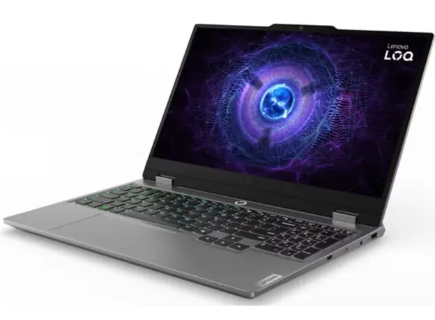 Laptop Lenovo 83DV01CHRK LOQ 15IRX9, 15.6", i5-13450HX, 16GB, 512GB SSD, RTX3050 6GB, Silver, 2 image