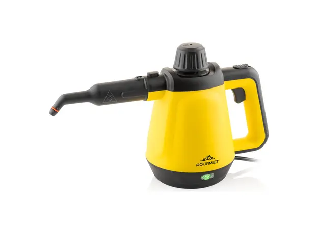 Steam Cleaner ETA 126890000 Aquamist, 1200W, 3 bar, 250 ml, Black/Yellow