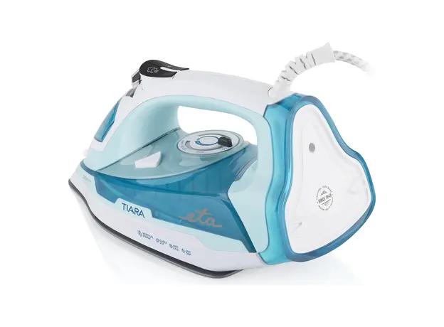 Steam Iron ETA 026990000 Tiara II, 2200W, Ceramic Soleplate, 450 ml, Turquoise, 3 image