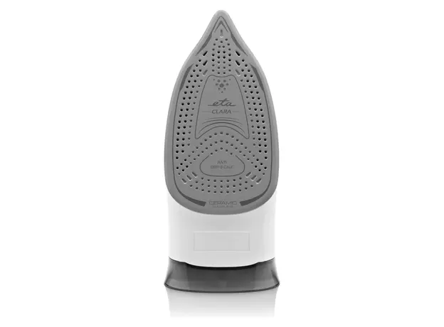 Steam Iron ETA 127490000 Clara, 2600W, Ceramic Soleplate, 360 ml, White/Gold, 4 image