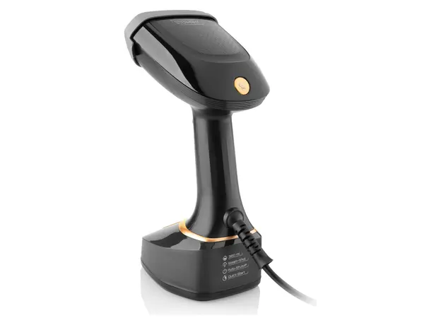 Handheld Garment Steamer ETA 327090000 Stephany, 1400W, 320ml, Black/Gold, 4 image