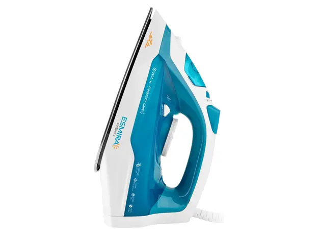 Steam Iron ETA027390000 Esmira, 2200W, 380 ml, Ceramic Soleplate, Turquoise, 3 image