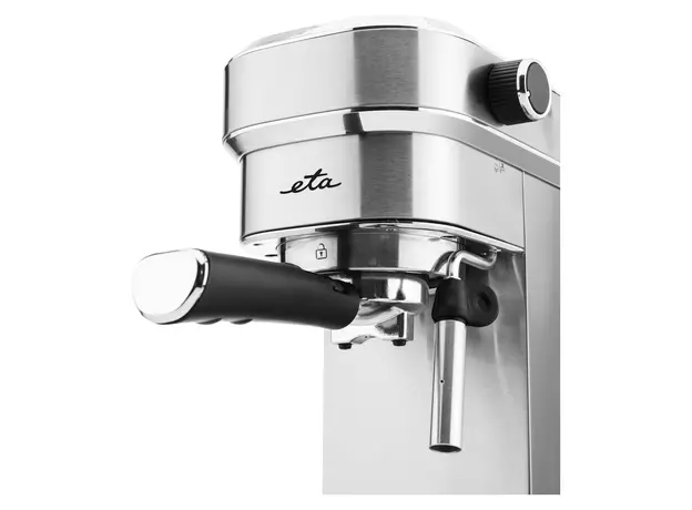 Espresso Machine ETA 218090000 Stretto, 1350W, 15 bar, 0.75L, Stainless Steel, 5 image
