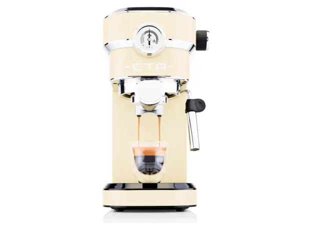 Espresso Machine ETA 618190040 Storio, 1350W, 20 bar, 0.75L, Beige, 2 image
