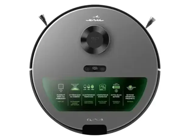 Robot Vacuum Cleaner ETA Aurum 524190000, 3D laser, mopping, 5200mAh, Grey
