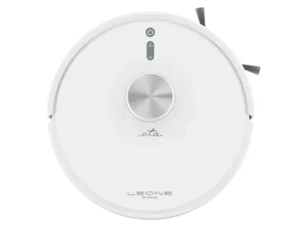 Robot Vacuum Cleaner ETA Leone Pro 624490000, mopping, auto-empty station, 5000Pa, 5200mAh, White, 4 image