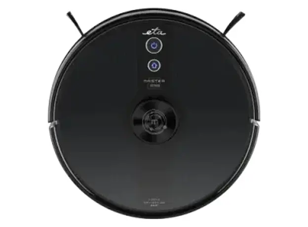Robot Vacuum Cleaner ETA Master 2 Pro 622990000, mopping, auto-empty station, 5200mAh, Black, 2 image