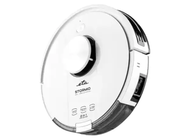 Robot Vacuum Cleaner ETA Stormio 423790000, mopping, laser navigation, White, 3 image