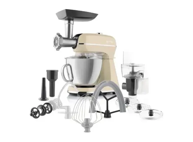 Kitchen Machine ETA Gratus Storio II 204390010, 1200W, 5 L, with meat grinder, Beige, 6 image