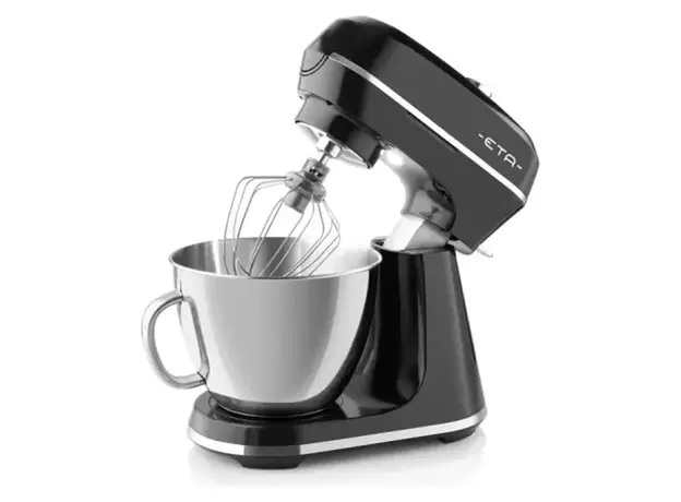 Kitchen Machine ETA Gratus Storio II 204390030, 1200W, 5 L, with meat grinder, Black, 4 image