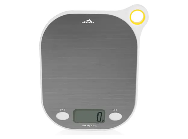 Kitchen Scale ETA 377790000 Grami, 8 kg, 1 g, Stainless Steel, White/Silver, 2 image