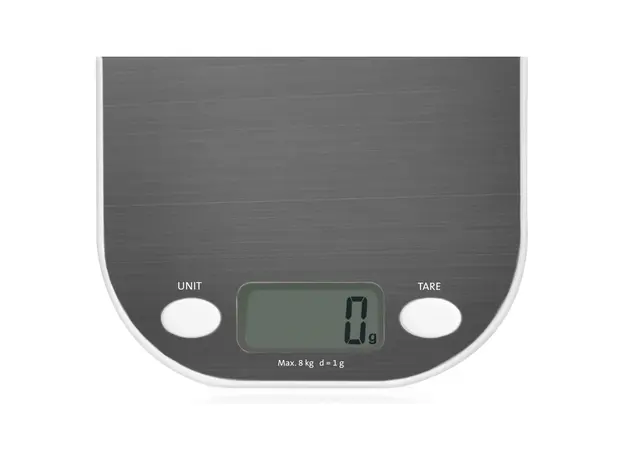 Kitchen Scale ETA 377790000 Grami, 8 kg, 1 g, Stainless Steel, White/Silver, 3 image