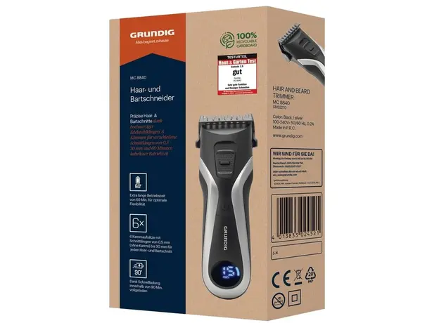 Hair clipper Grundig MC 8840, 5 image