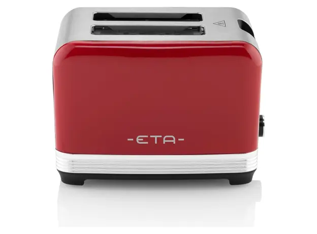 Toaster ETA 916690030 Storio, 930W, 2 Slices, 7 Levels, Retro Design, Red