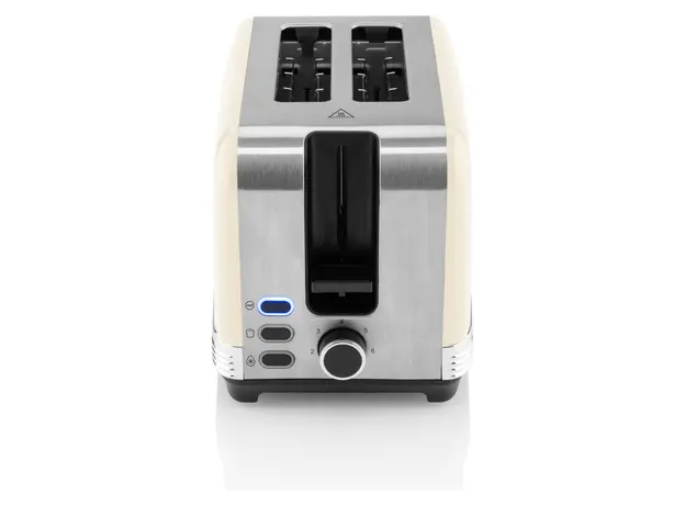 Toaster ETA 916690040 Storio, 930W, 2 Slices, 7 Levels, Retro Design, Beige, 2 image