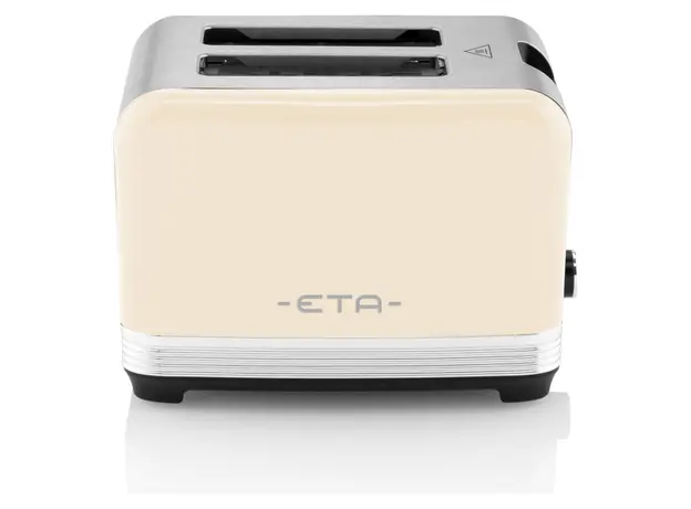 Toaster ETA 916690040 Storio, 930W, 2 Slices, 7 Levels, Retro Design, Beige