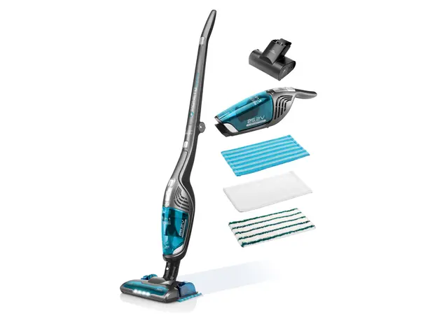 Cordless Vacuum Cleaner ETA 845390000 Moneto II Aqua Plus, 3-in-1 with Mop, 25.2V, 50 min