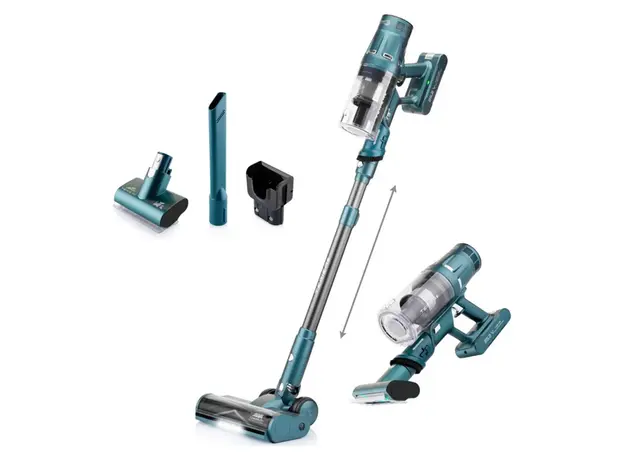 Cordless Vacuum Cleaner ETA Terier Lite 324790000, 2-in-1, 500W, 25.2V 4000mAh, 80 min, 3 image