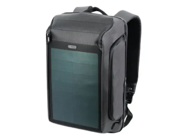 Kingsons Solar Charge Laptop Backpack With USB Charger 15.6" Black - K9386W, 2 image