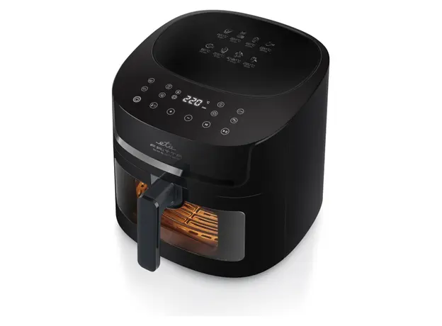 Air Fryer ETA Fritta Spectra 616890000, 1800W, 7.2 L, 8 Programs, Viewing Window, Black, 2 image