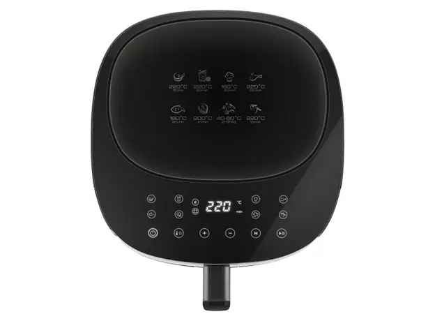 Air Fryer ETA Fritta Spectra 616890000, 1800W, 7.2 L, 8 Programs, Viewing Window, Black, 6 image