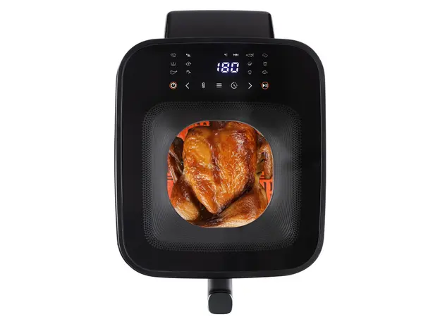 Air Fryer ETA Fritta Ultima 716890000, 1700W, 6.5 L, 12 Programs, Viewing Window, Black, 2 image