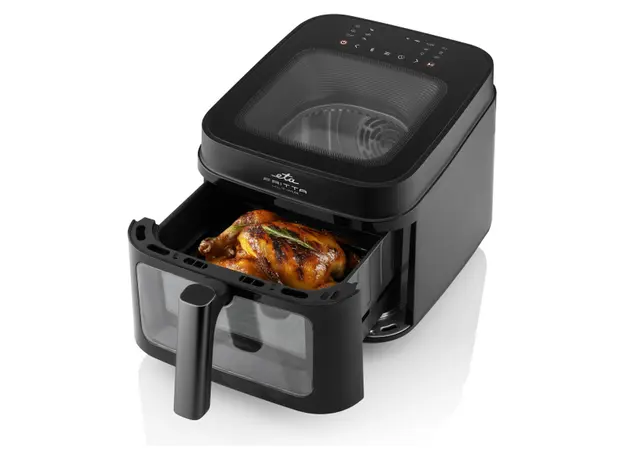 Air Fryer ETA Fritta Ultima 716890000, 1700W, 6.5 L, 12 Programs, Viewing Window, Black, 4 image