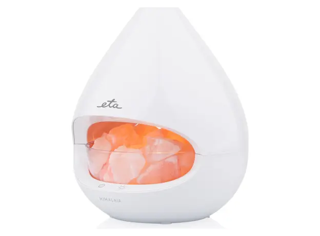 Aroma Diffuser ETA 563490000 Himalaia, Ultrasonic Humidifier, Salt Lamp, 160 ml, 15 m², White, 4 image