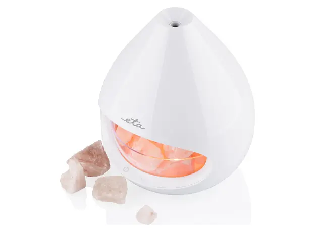 Aroma Diffuser ETA 563490000 Himalaia, Ultrasonic Humidifier, Salt Lamp, 160 ml, 15 m², White, 5 image