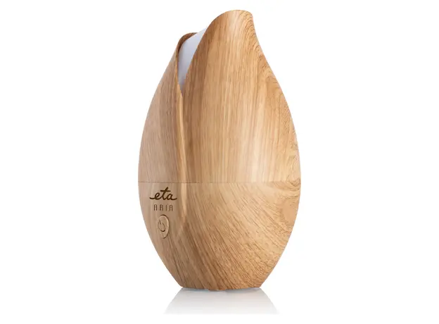 Aroma Diffuser / Air Humidifier ETA463490000 Aria, Ultrasonic, 0.6 L, 25 m², Brown/Wood, 2 image