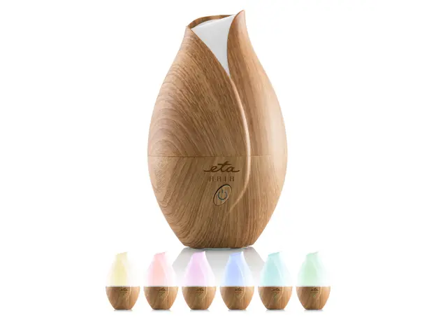 Aroma Diffuser / Air Humidifier ETA463490000 Aria, Ultrasonic, 0.6 L, 25 m², Brown/Wood, 3 image
