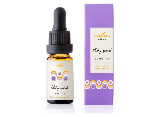 Aroma Oil for Diffusers ETA 083390020 Klidný spánek (Peaceful Sleep), 10 ml