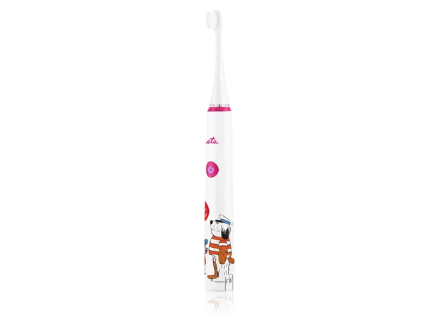 Kids Electric Toothbrush ETA 070690010 Sonetic Kids, Sonic, 4 Modes, IPX7, White / pink