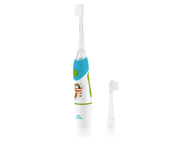 Kids Sonic Toothbrush ETA071090000 Sonetic, 2 Heads, Timer, Blue, 2 image