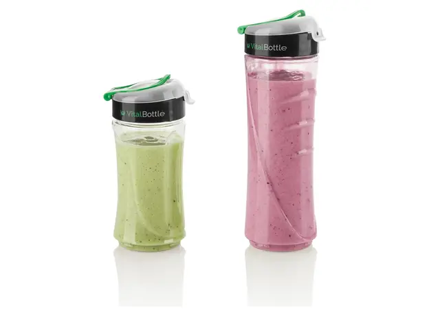 Blender ETA 110390000 ActivMix Team, 350W, 3 Tritan Bottles (2 x 0.6L + 0.4L), Black/Silver, 4 image