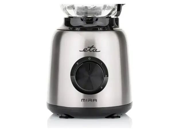 Blender ETA Mira 901190000, 1200W, 1.5L, Glass Jar, Silver/Black, 3 image