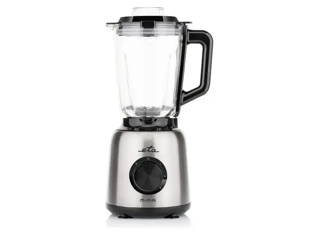 Blender ETA Mira 901190000, 1200W, 1.5L, Glass Jar, Silver/Black