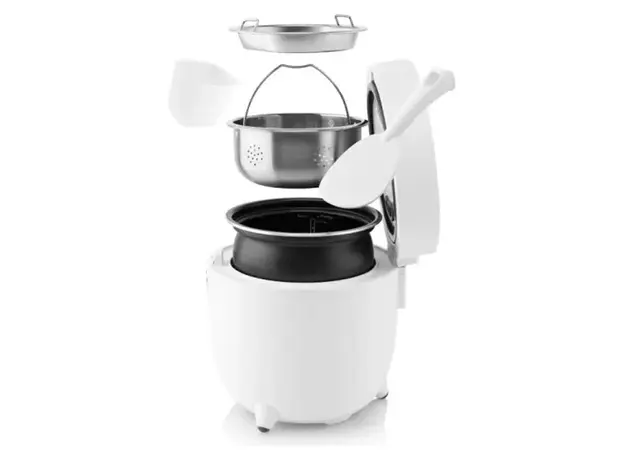 Rice Cooker ETA 413990000 Fit Rice Low Sugar, 500W, 1.6L, White, 4 image