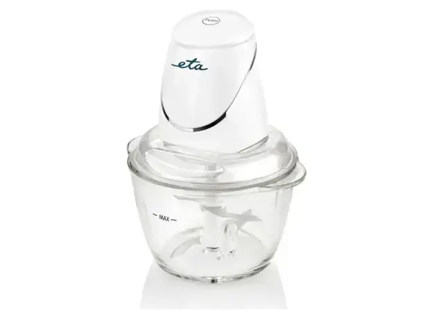 Chopper ETA 107990000 Basto, 500W, 1.25L, Glass Bowl, White