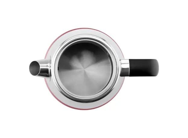 Electric Kettle ETA918690030 Storio, 1.7 L, Stainless Steel, Retro Design, STRIX, Red, 5 image
