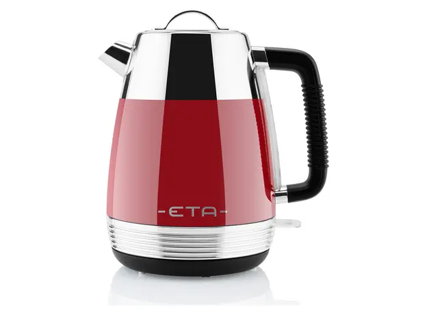 Electric Kettle ETA918690030 Storio, 1.7 L, Stainless Steel, Retro Design, STRIX, Red